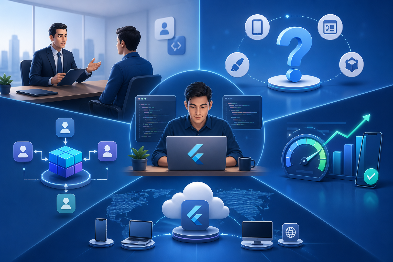 50 câu hỏi phỏng vấn Flutter Developer