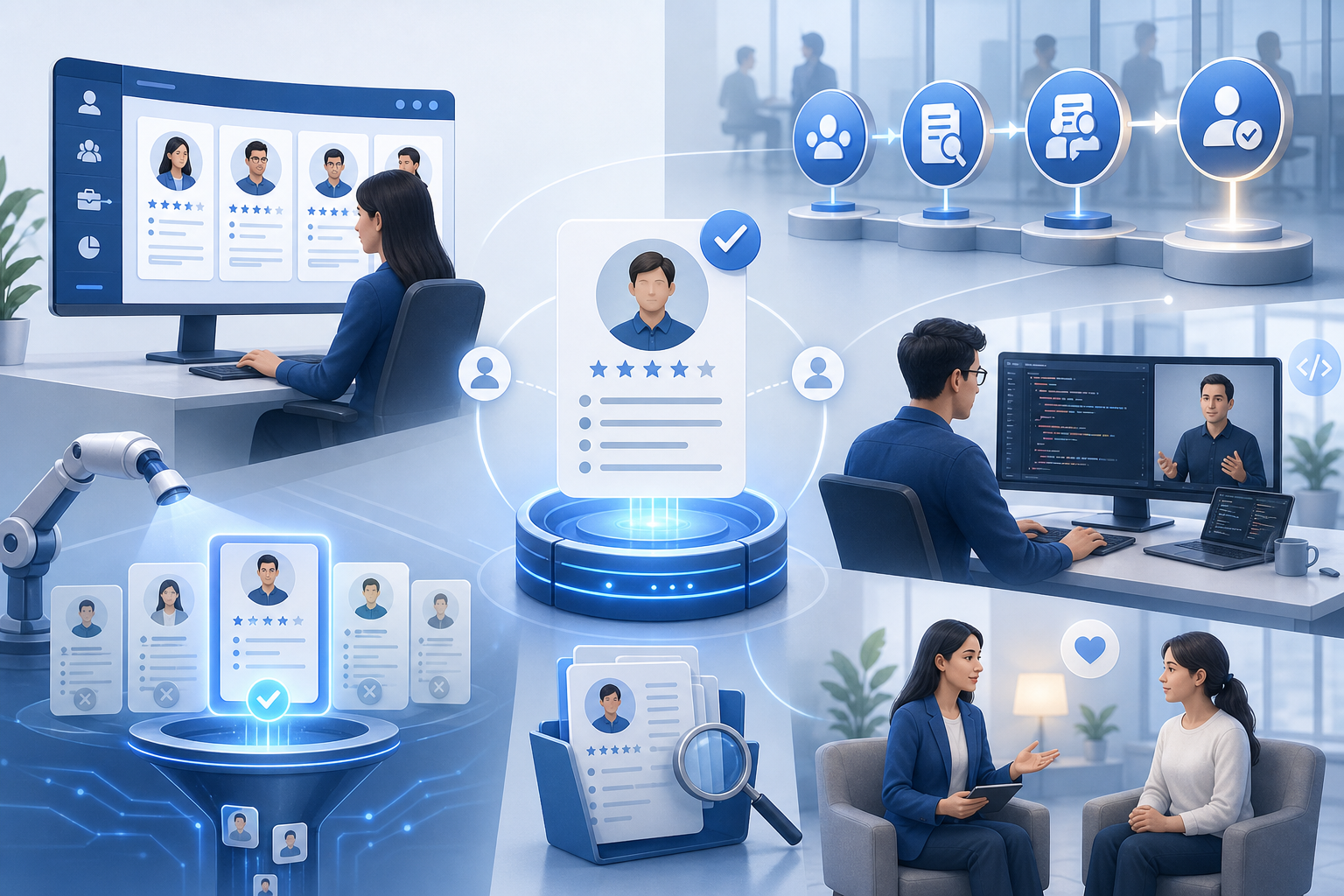 Cách quản lý ứng viên từ lúc nhận CV đến khi nhận việc