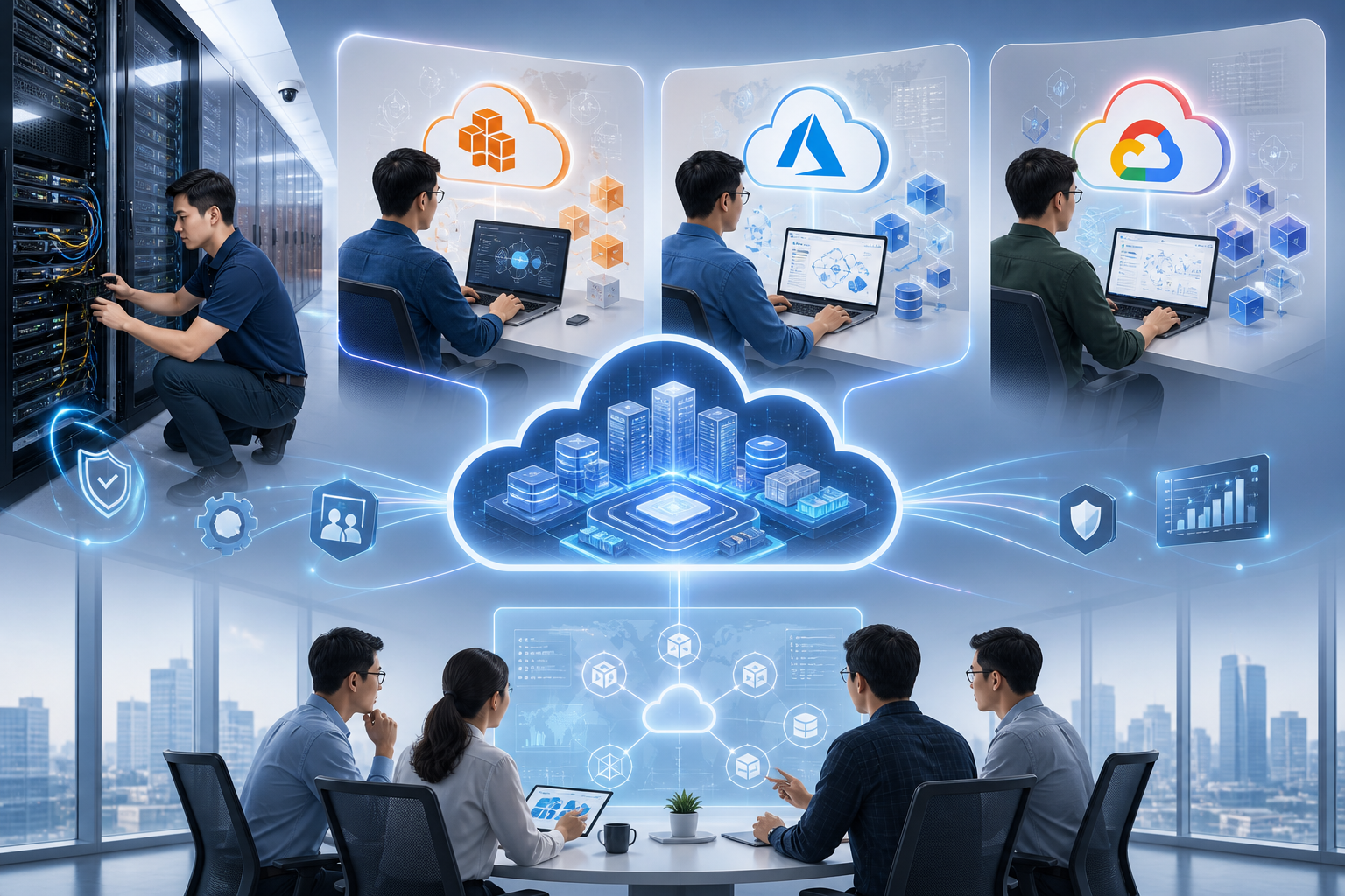 IT Onsite cho dự án Cloud – Cung cấp kỹ sư AWS, Azure, Google Cloud chuyên nghiệp