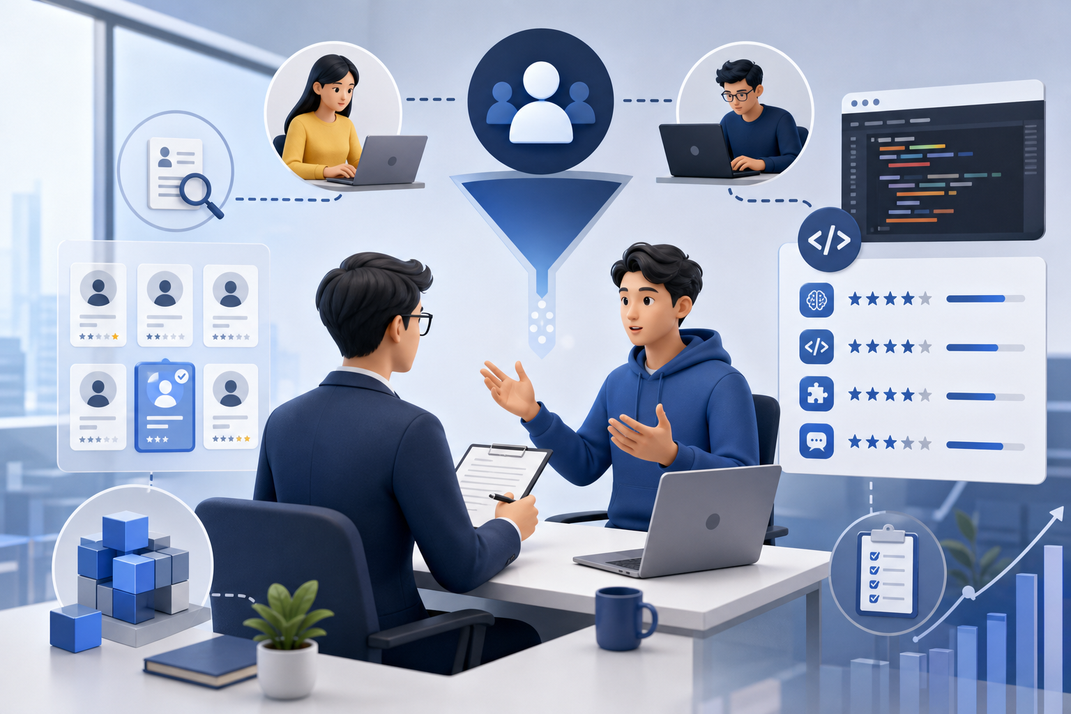 Kỹ năng phỏng vấn ứng viên IT: HR nên hỏi gì để đánh giá đúng ứng viên?