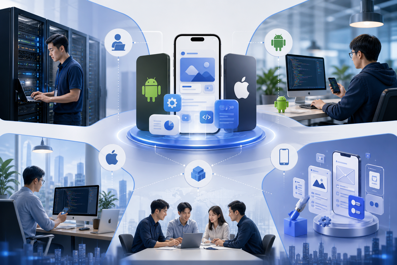 IT Onsite cho dự án Mobile App – Cung cấp kỹ sư Android và iOS theo nhu cầu