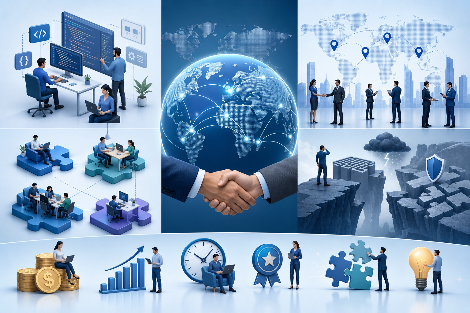Software Development Outsourcing: A Complete Guide for Global Businesses