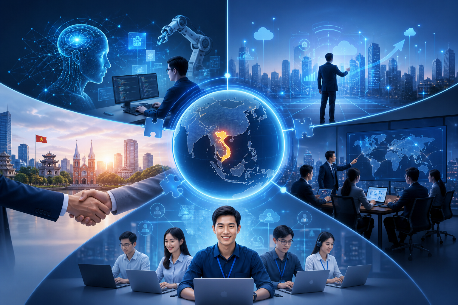 AI 개발과 디지털 전환을 위한 베트남 IT 아웃소싱 활용 방법