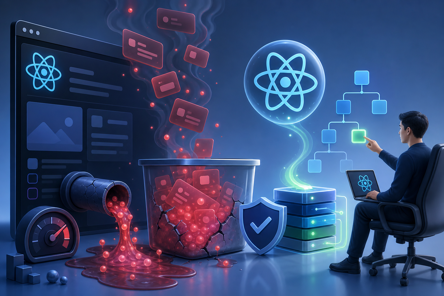 Frontend Memory Leak: Các nguyên nhân thường gặp trong React