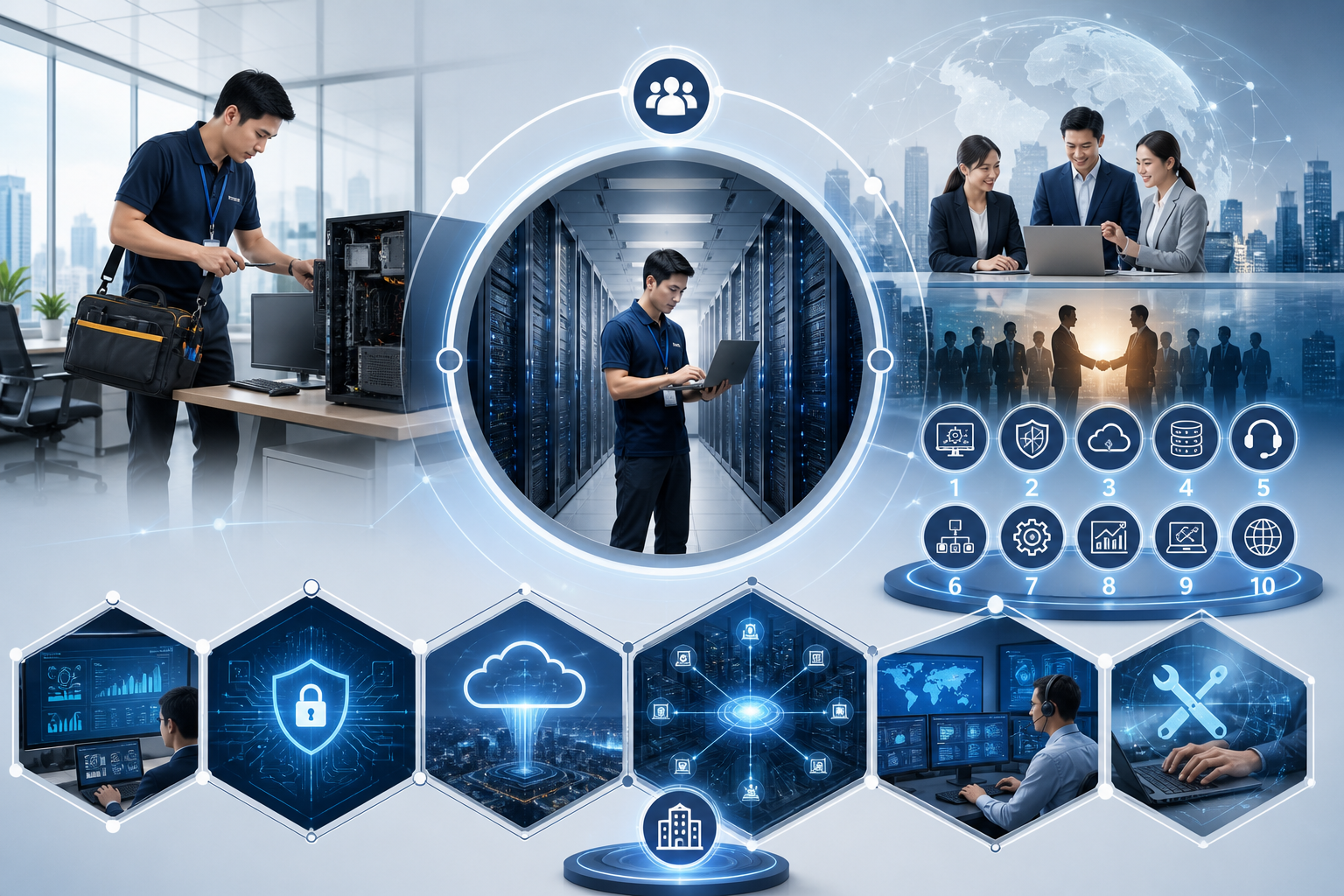 Top 10 đơn vị cung cấp dịch vụ IT Onsite tại Việt Nam được doanh nghiệp quan tâm