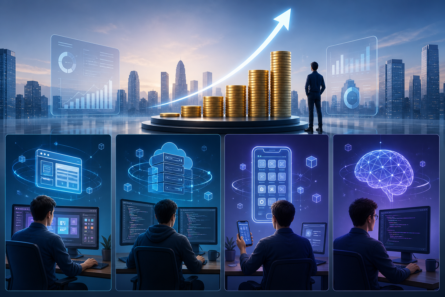 Mức Lương Lập Trình Viên 2026: Developer Frontend, Backend, Mobile Và AI