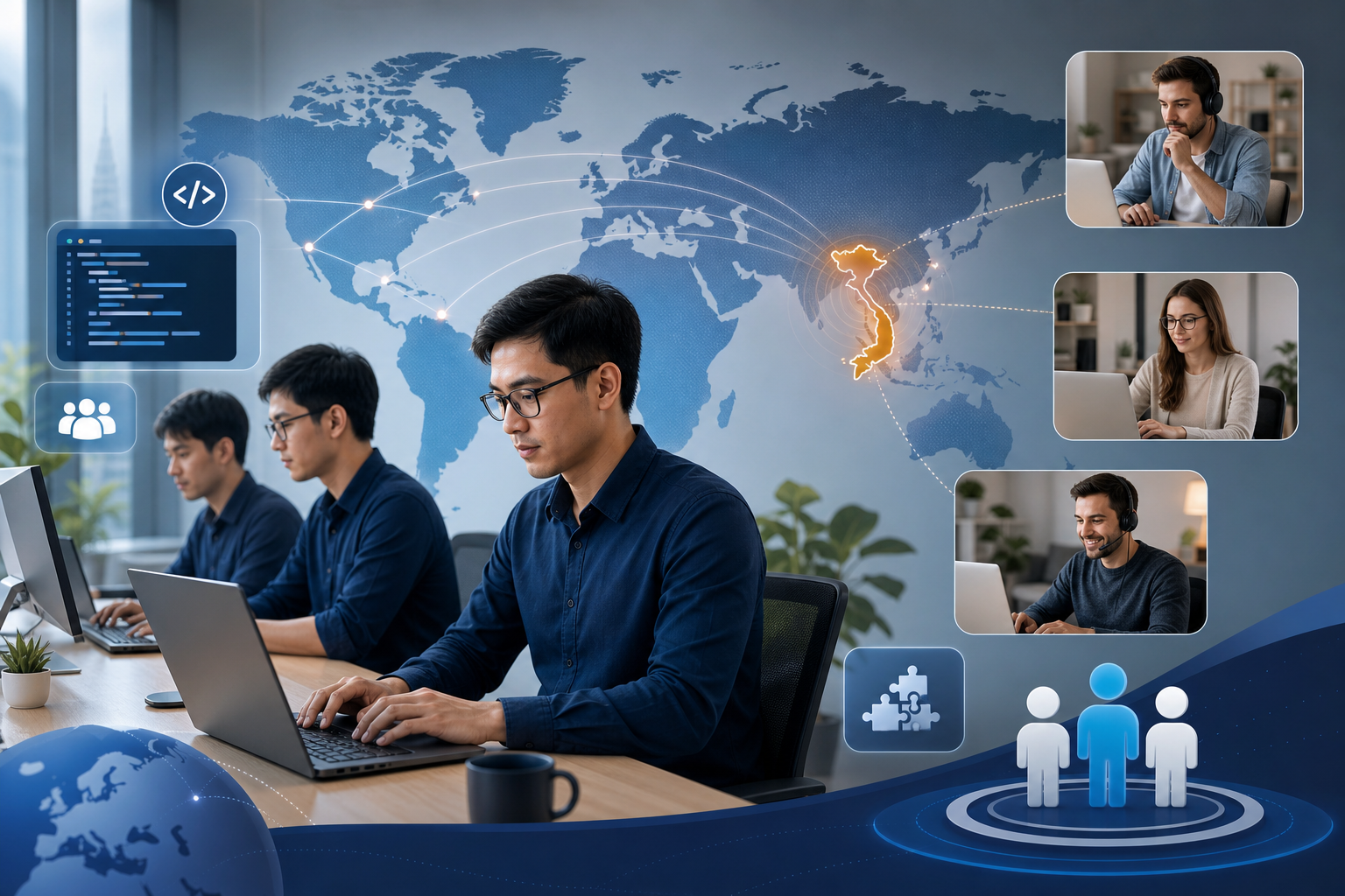 Why Companies Choose Vietnamese Developers for Remote IT Teams
