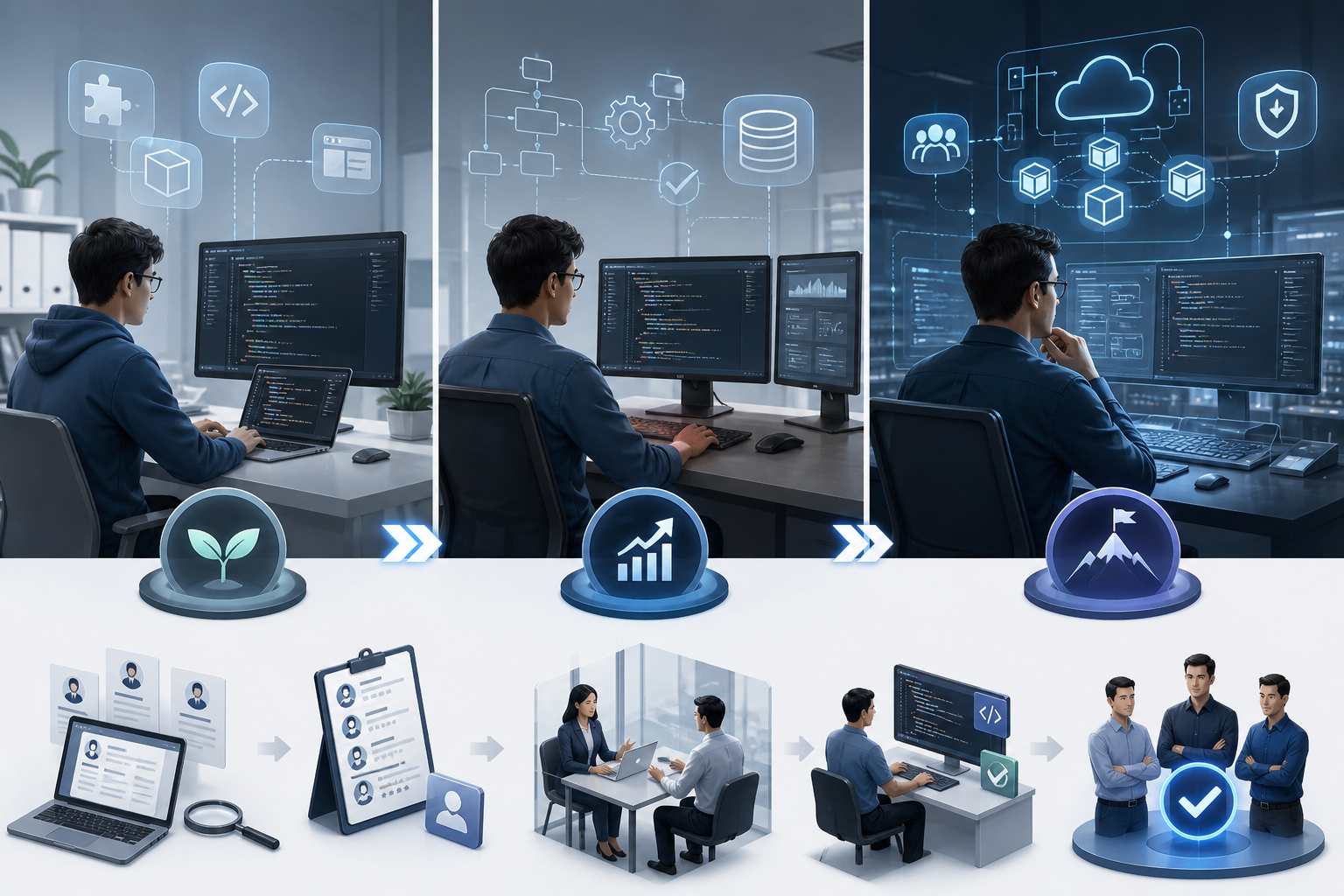 Cách HR phân biệt Junior, Middle và Senior Developer qua CV