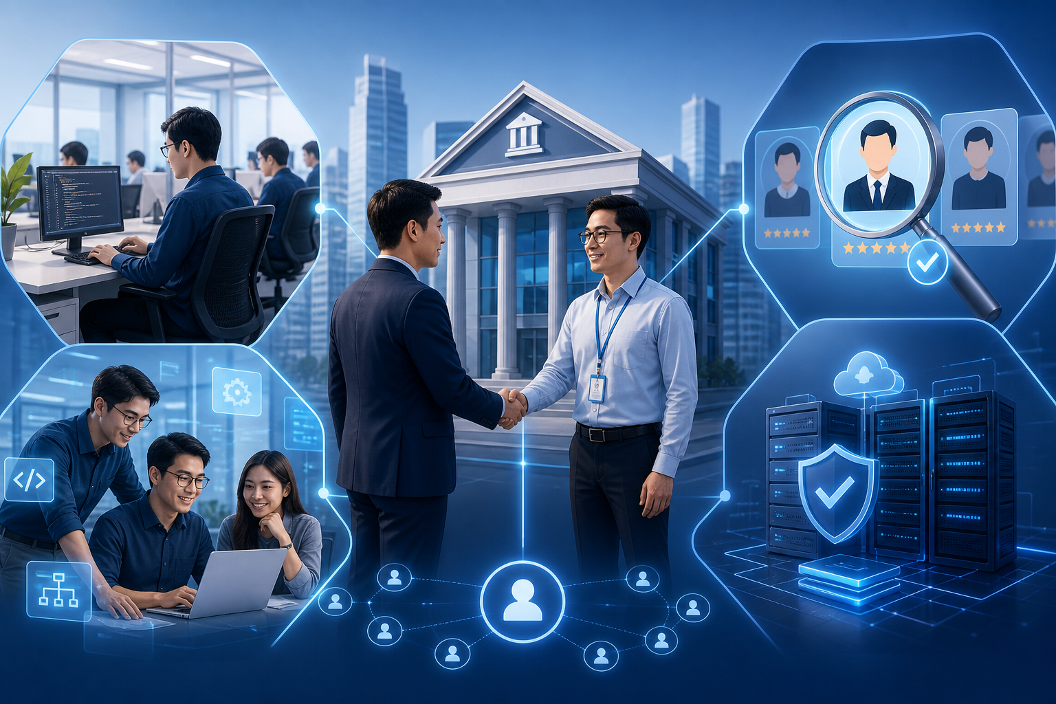 Thuê nhân sự IT onsite cho ngân hàng: Những điều doanh nghiệp cần biết