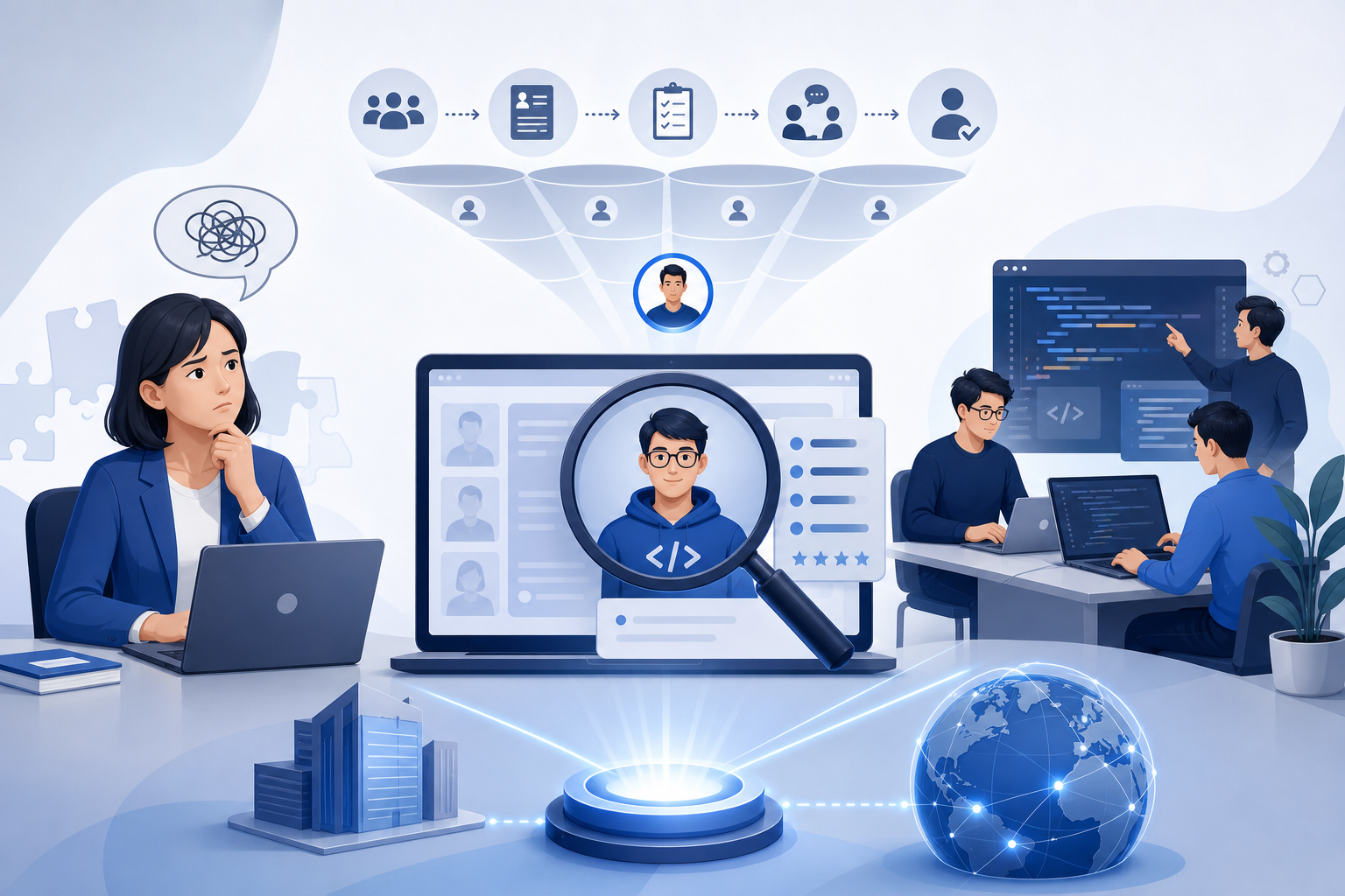 HR không biết công nghệ vẫn có thể tuyển Developer hiệu quả như thế nào?