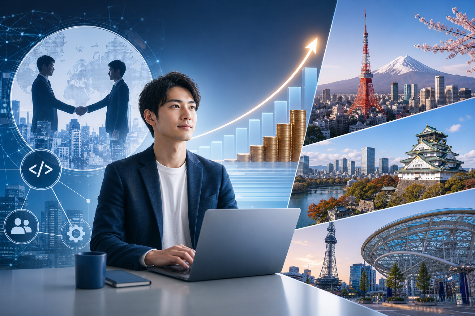 Lương BrSE tại Tokyo, Osaka và Nagoya khác nhau thế nào?