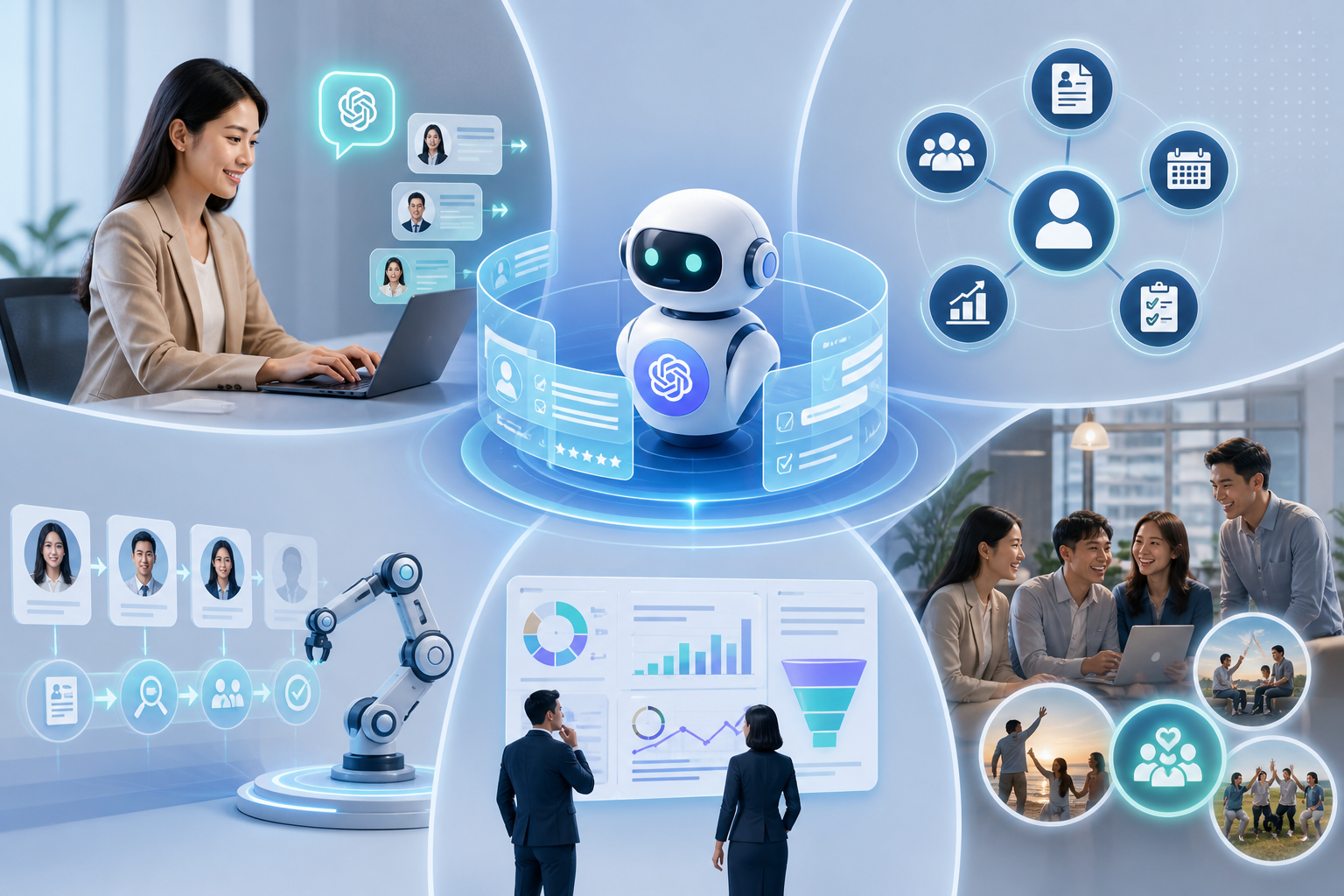 HR có thể dùng ChatGPT để làm gì? 15 ứng dụng AI trong tuyển dụng