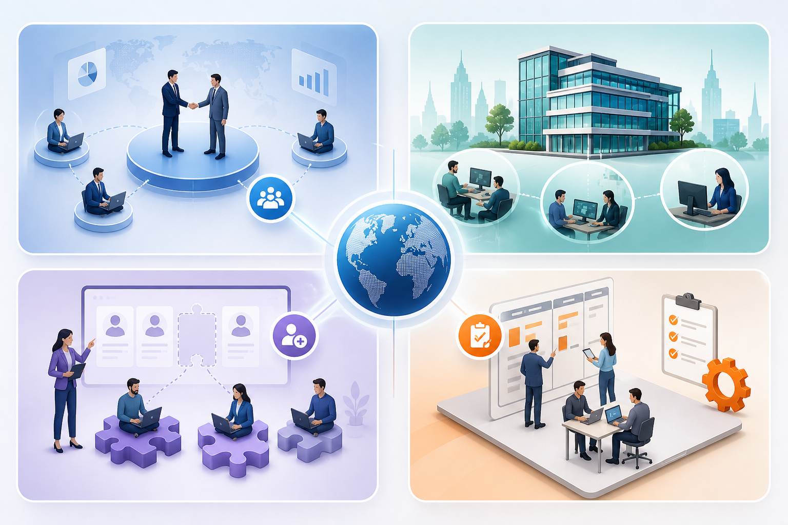 IT Outsourcing Models Explained: Dedicated Team, ODC, Staff Augmentation and Project-Based Development