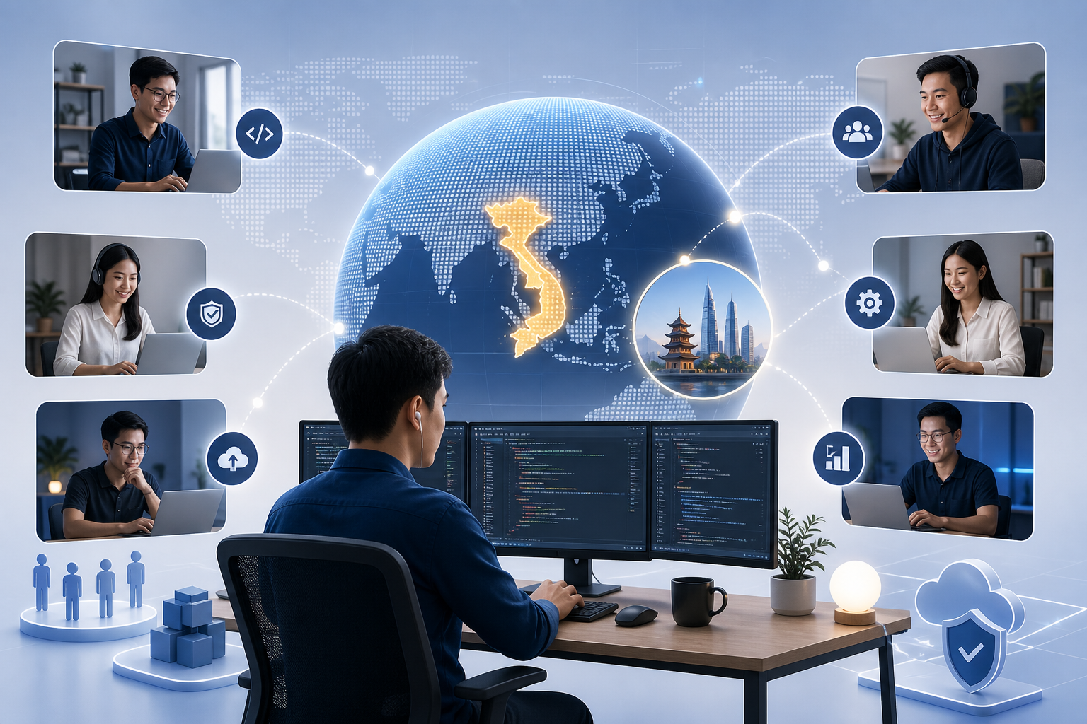How to Build a Remote Development Team in Vietnam