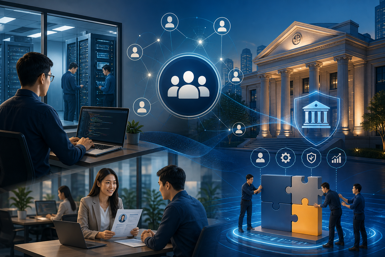 Top đơn vị cung cấp nhân sự IT Onsite cho ngân hàng tại Việt Nam