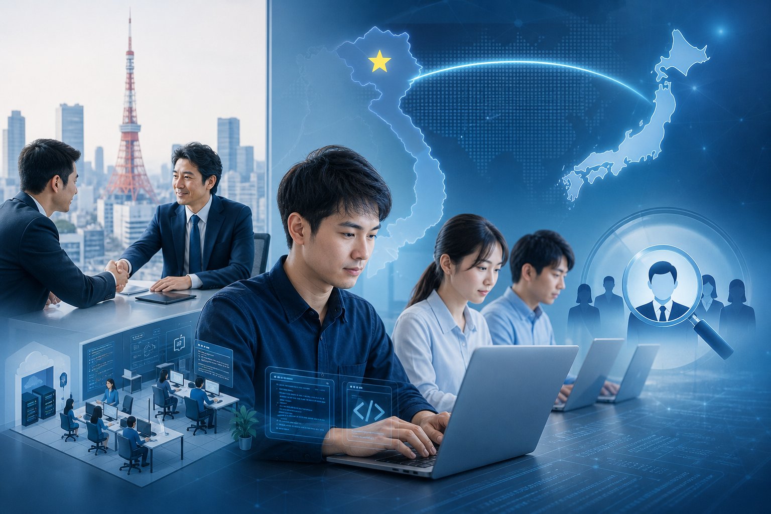 Các công ty IT Onsite tại Việt Nam cung cấp kỹ sư cho doanh nghiệp Nhật Bản