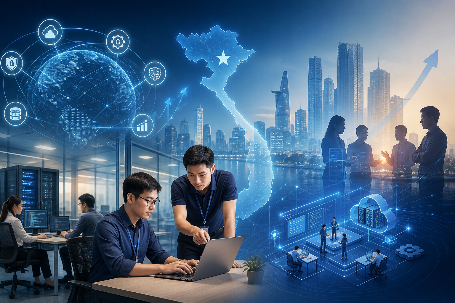 Xu hướng thuê IT Onsite của doanh nghiệp Việt Nam trong năm 2026