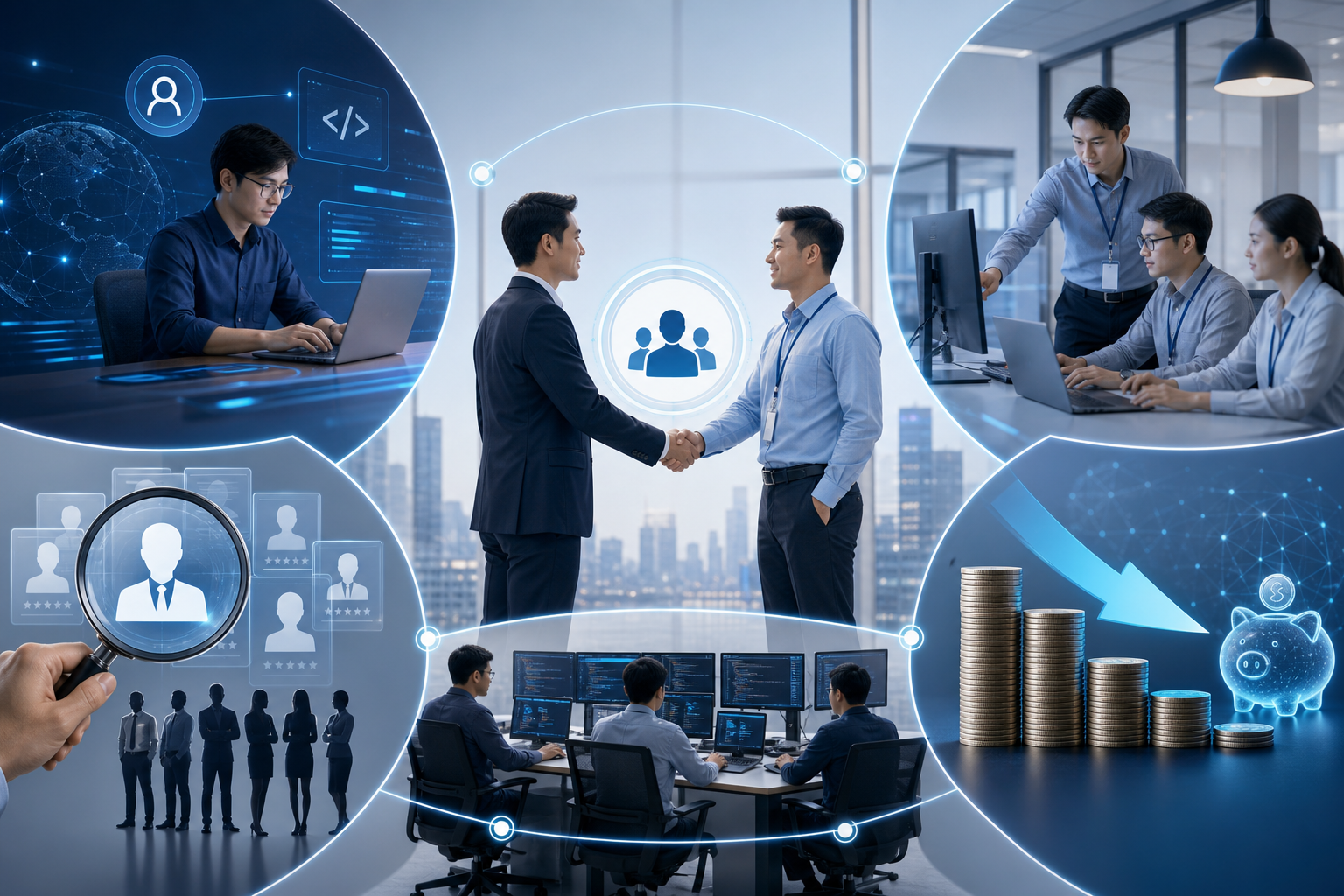Lợi ích khi thuê kỹ sư IT Onsite theo dự án thay vì tuyển dụng dài hạn