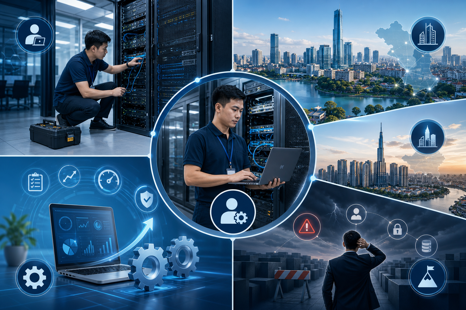 Toàn cảnh thị trường dịch vụ IT Onsite tại Hà Nội và TP.HCM