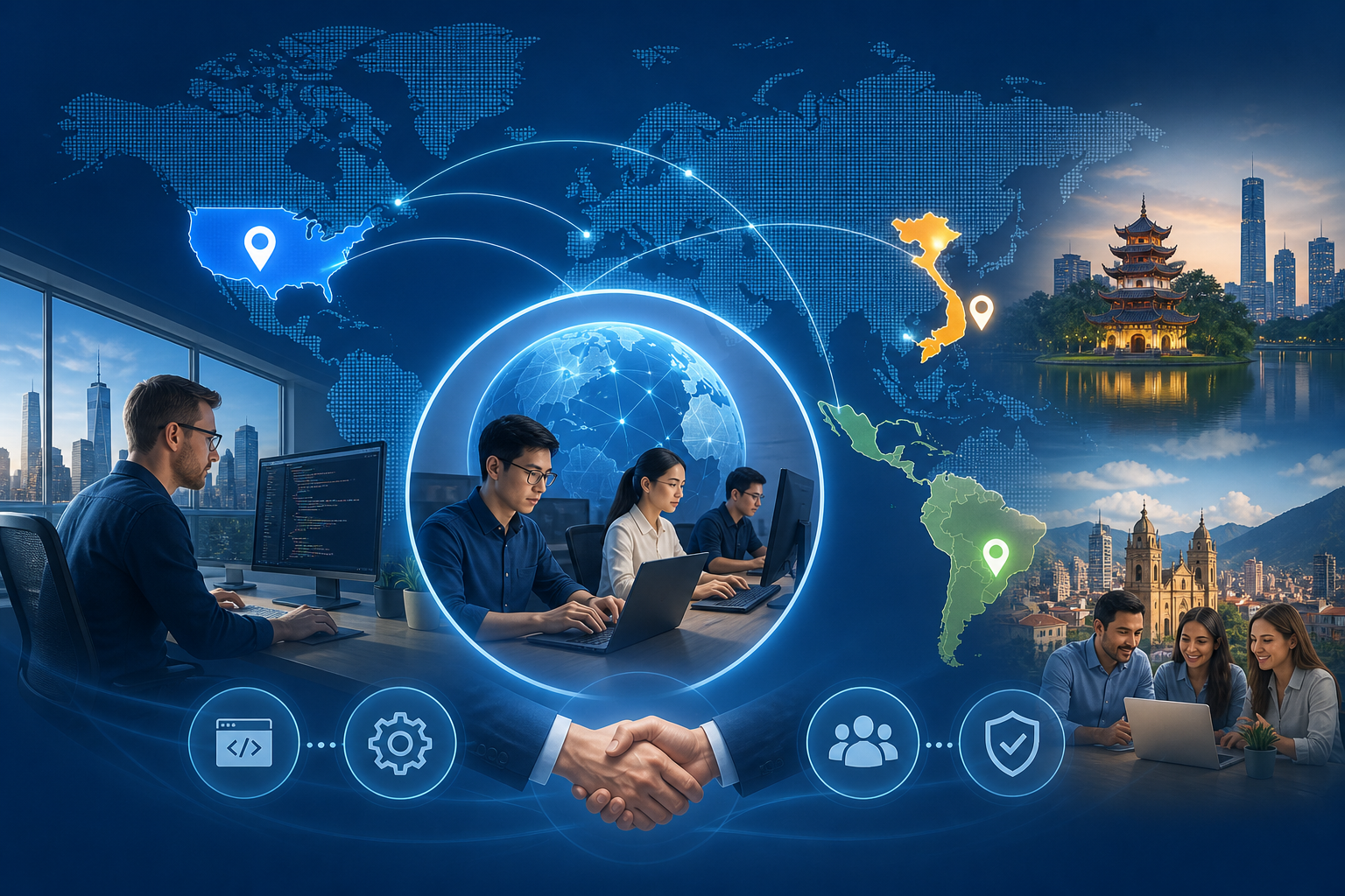 Vietnam vs Latin America for US Software Development Outsourcing
