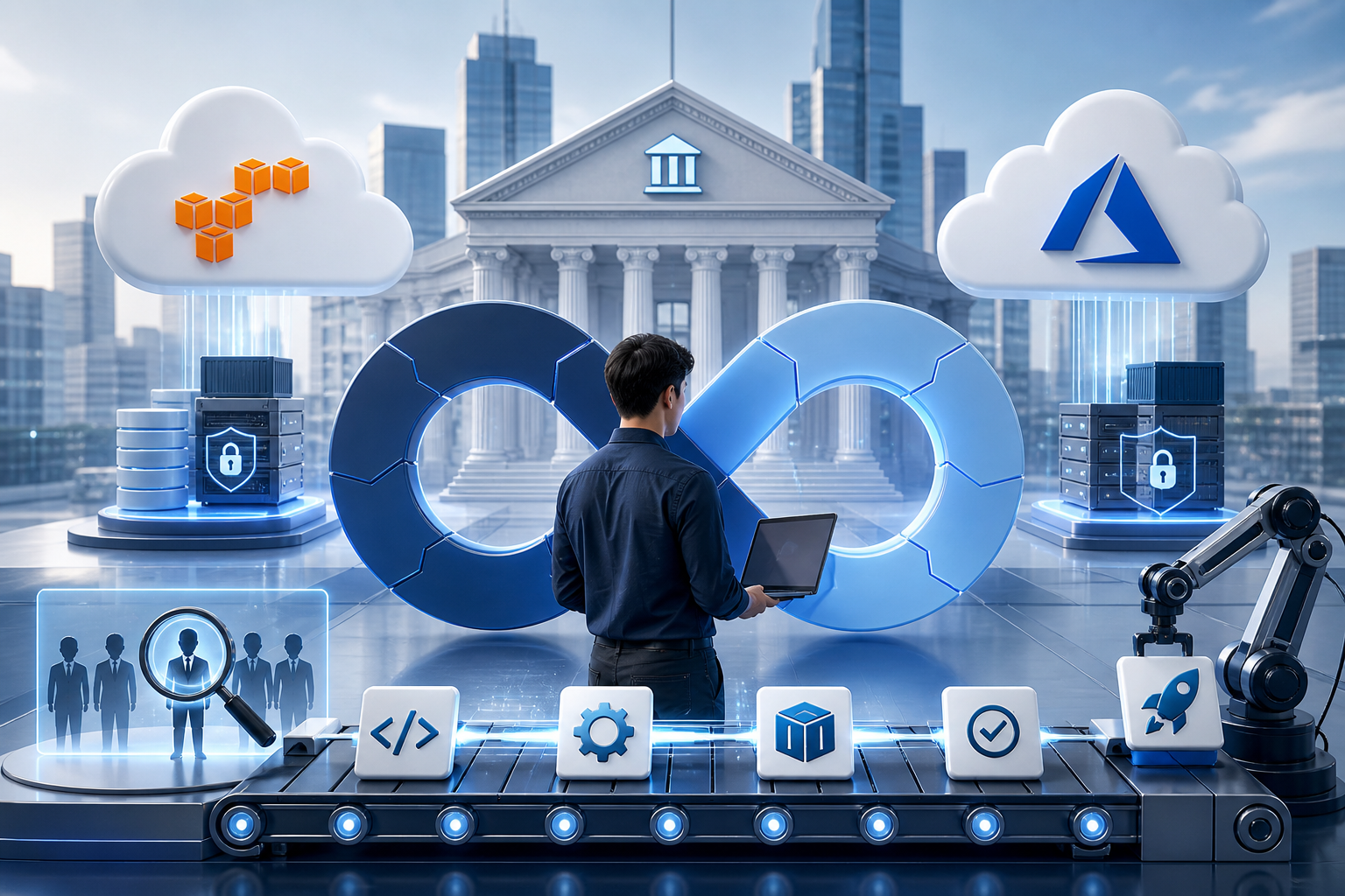 Tuyển DevOps Engineer Onsite cho Ngân hàng: AWS, Azure, CI/CD và Cloud
