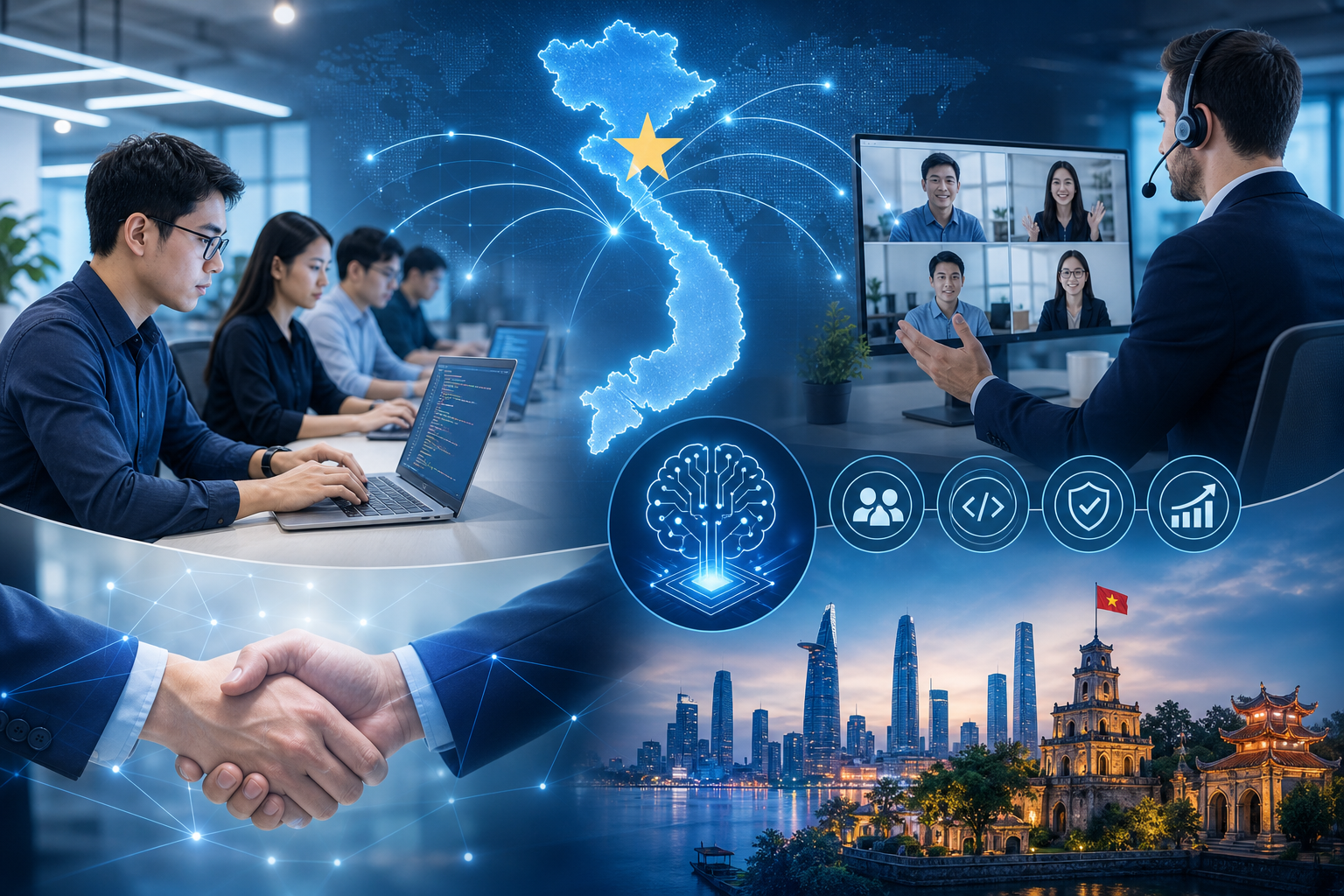 How to Outsource AI and Software Development Projects from the US to Vietnam