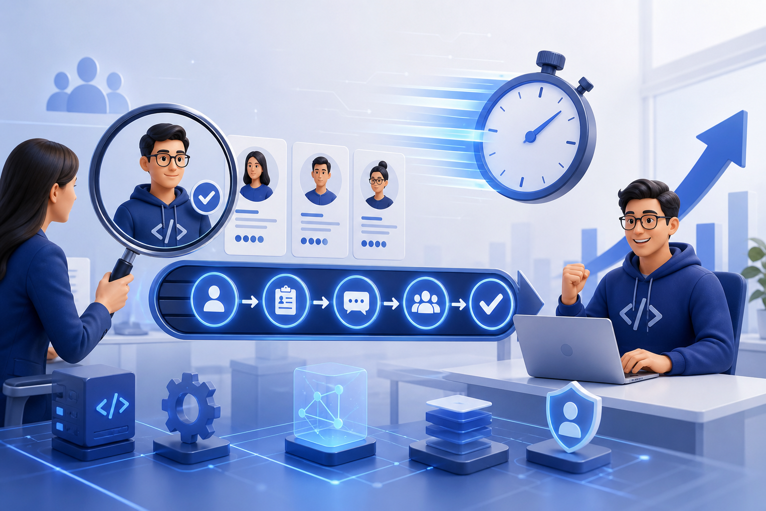 Tuyển Developer mất bao lâu? Cách rút ngắn thời gian tuyển dụng IT cho doanh nghiệp