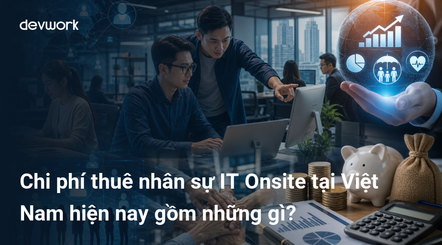 Chi phí thuê nhân sự IT Onsite tại Việt Nam hiện nay gồm những gì?