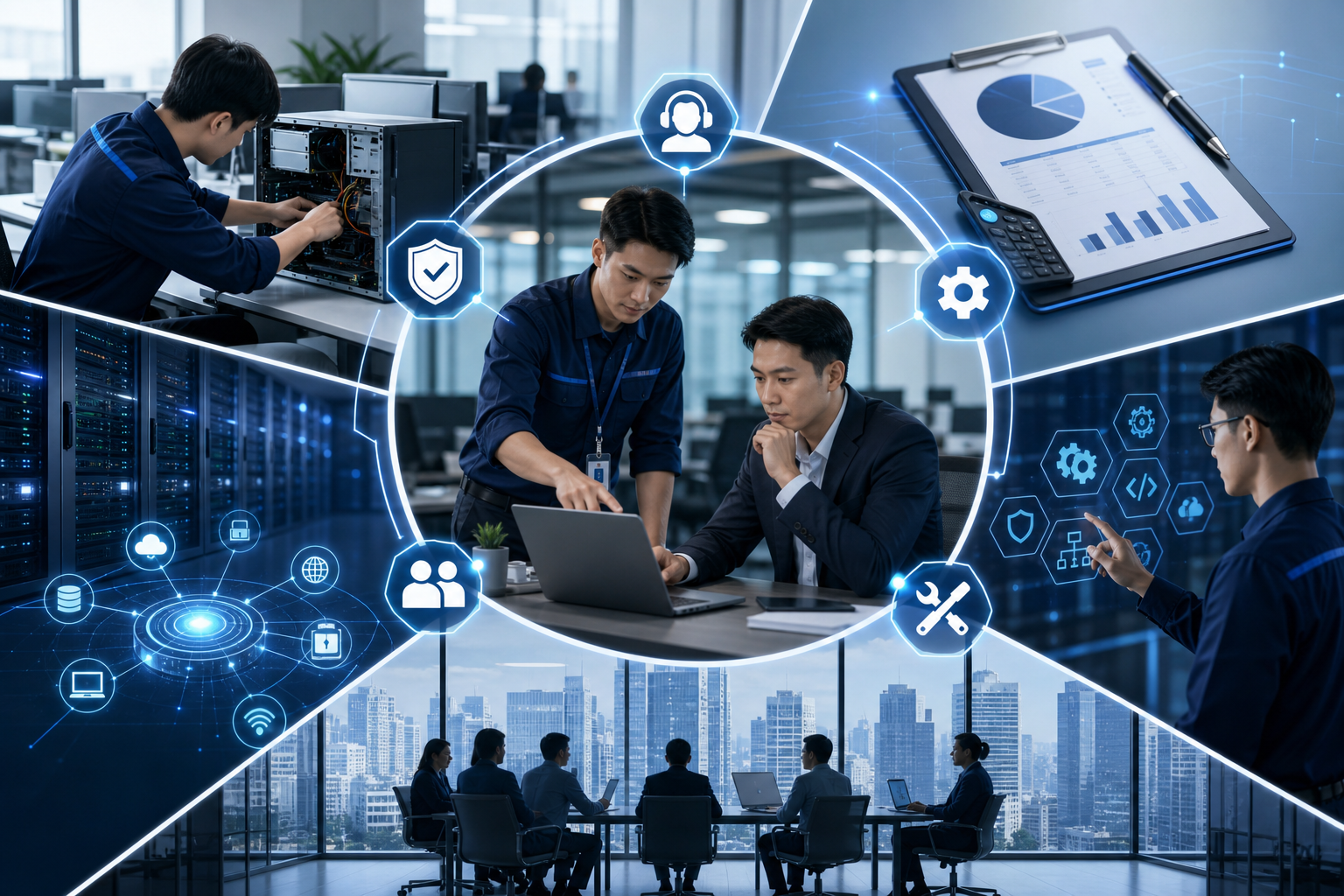 Những yếu tố ảnh hưởng đến báo giá dịch vụ IT Onsite cho doanh nghiệp