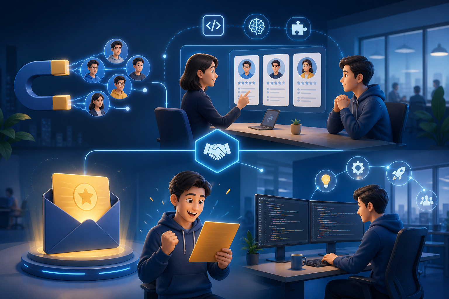 Cách thuyết phục ứng viên IT nhận Offer