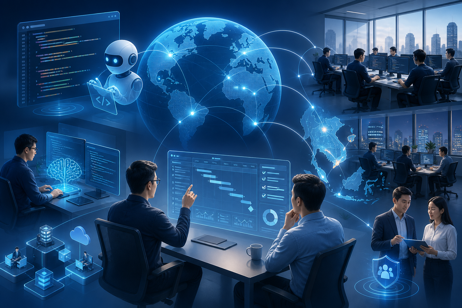 AI Coding Và Offshore Development: BrSE Cần Thay Đổi Cách Quản Lý Dự Án Ra Sao?