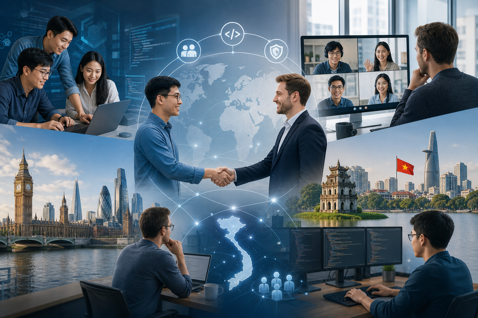 How to Hire Vietnamese Software Developers for a UK-Based Technology Company