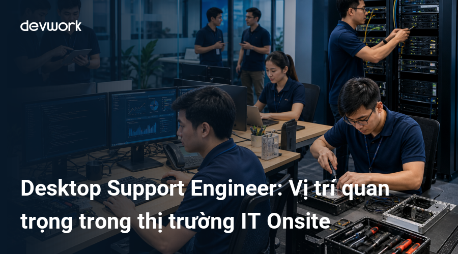 Desktop Support Engineer: Vị trí quan trọng trong thị trường IT Onsite