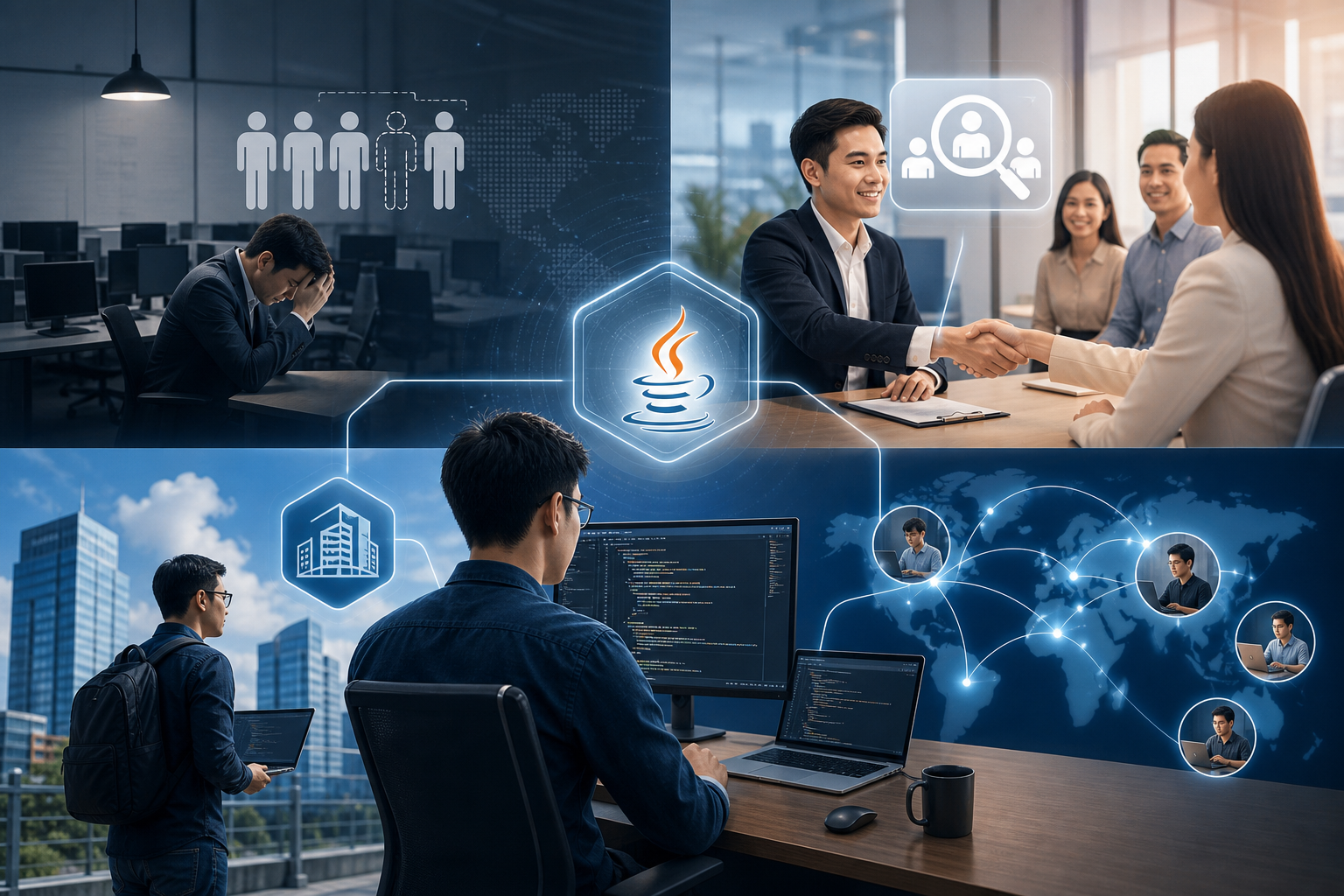 Thiếu kỹ sư Java, .NET, Python? Doanh nghiệp có thể bổ sung nhân sự IT Onsite như thế nào?