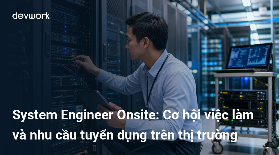 System Engineer Onsite: Cơ hội việc làm và nhu cầu tuyển dụng trên thị trường