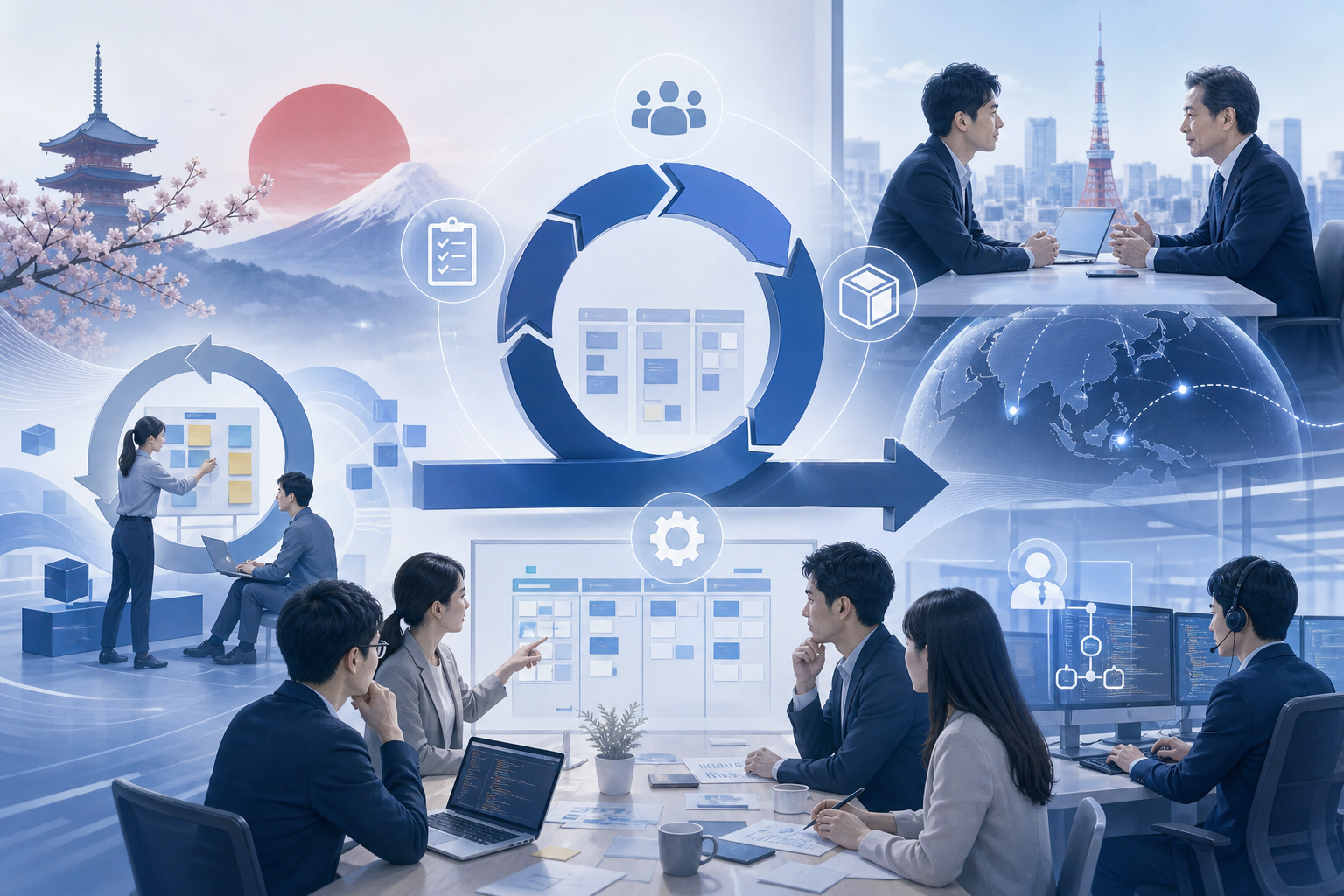 Agile Đang Được Áp Dụng Trong Các Dự Án IT Nhật Bản Như Thế Nào?