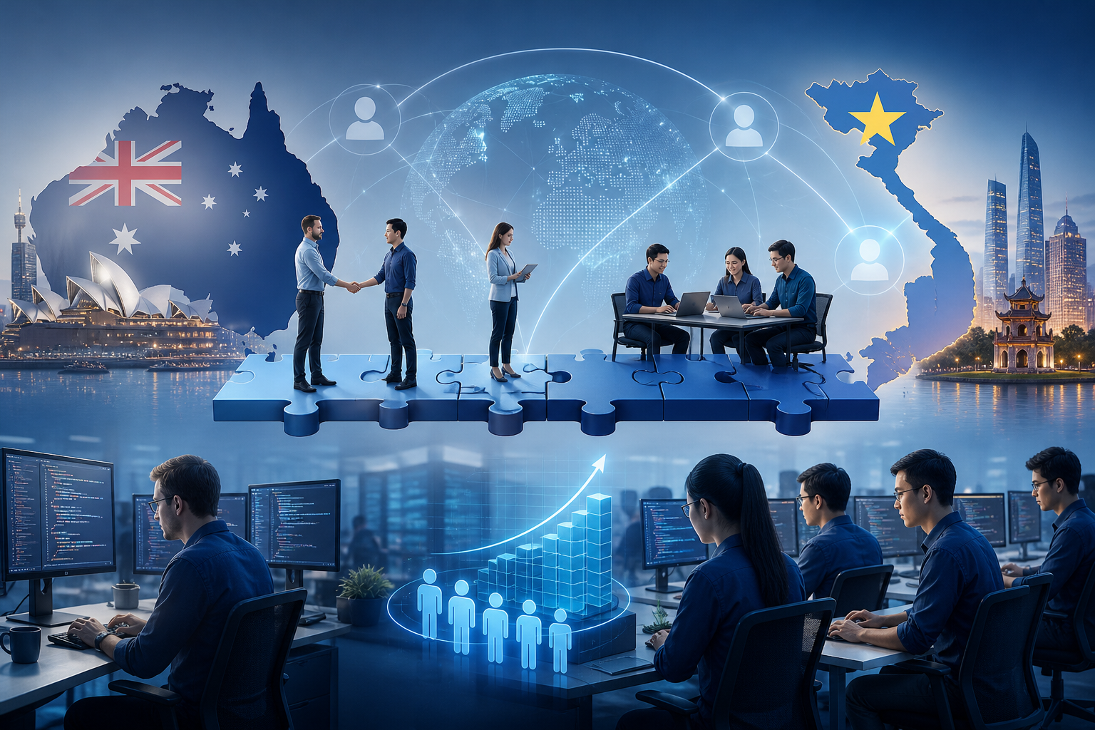 How Australian Companies Can Scale IT Teams Faster with Vietnam Outsourcing