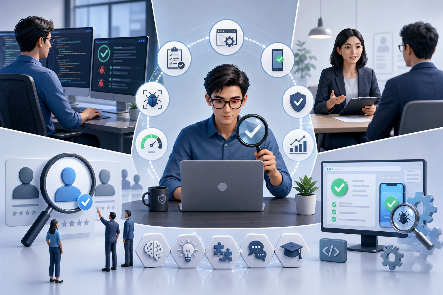 30 Câu Hỏi Phỏng Vấn QA Engineer Từ Junior Đến Senior