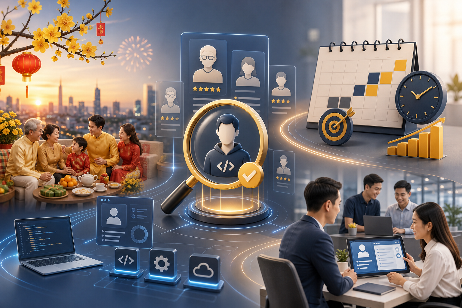 Tết 2027 nghỉ mấy ngày? Doanh nghiệp cần lên kế hoạch tuyển dụng như thế nào?