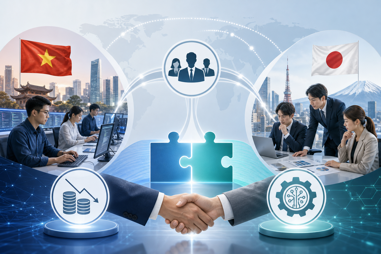ベトナムITアウトソーシングと日本の開発会社の違いとは?