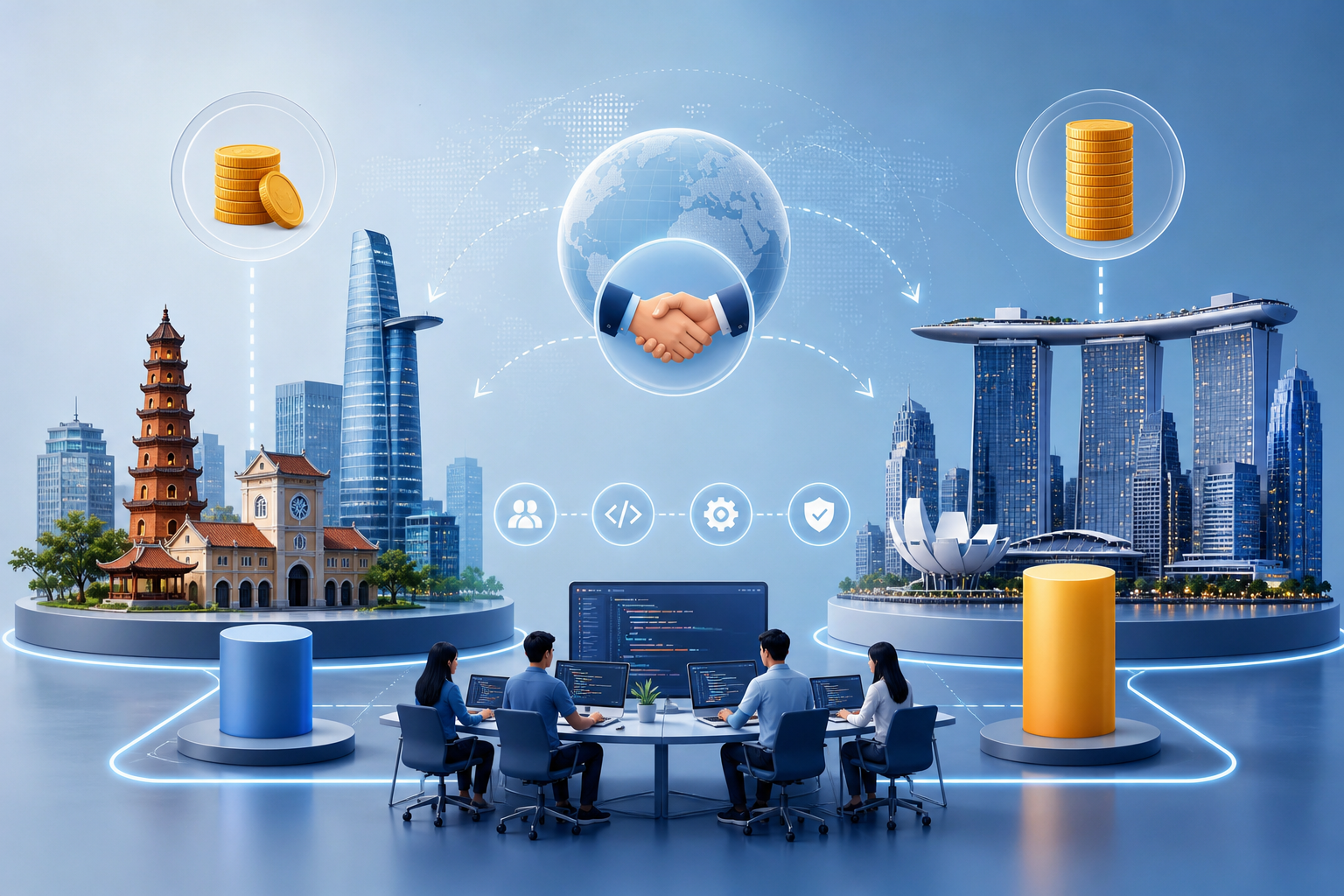 Vietnam vs Singapore Software Development Costs: What Businesses Need to Know