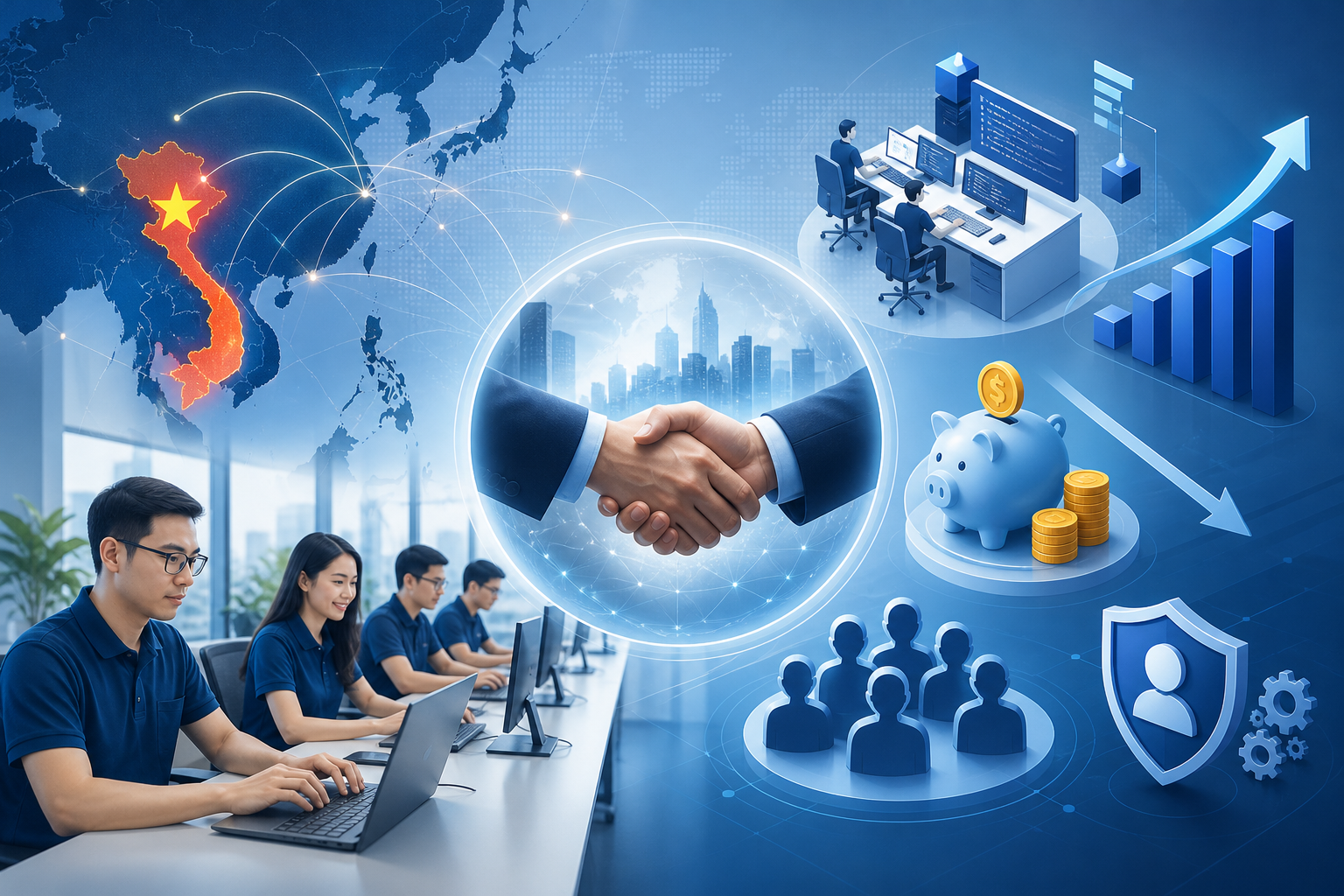 Vietnam IT Outsourcing for US Companies: Cost, Talent and Benefits