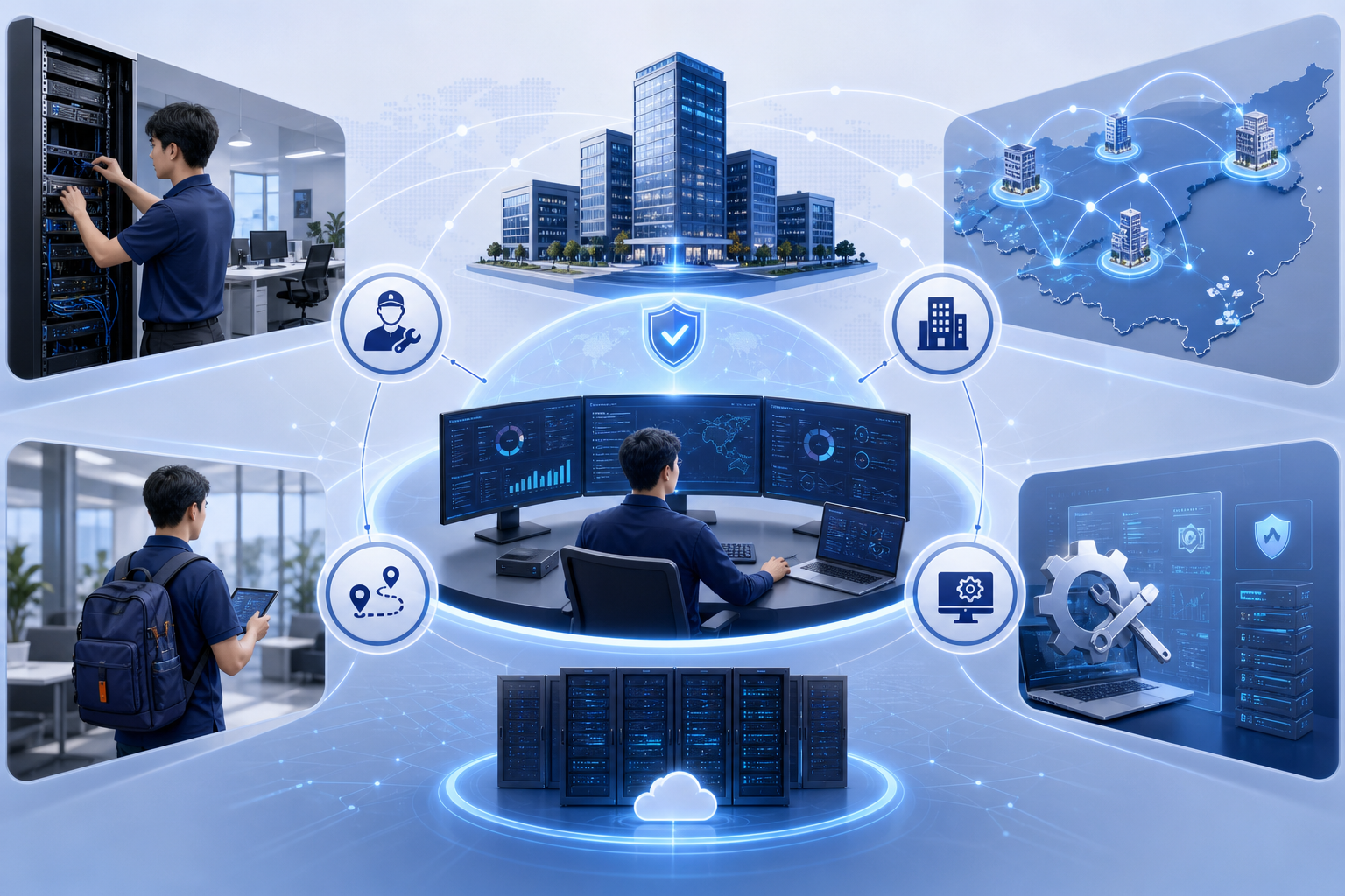 Vì sao doanh nghiệp đa chi nhánh cần mô hình IT Onsite linh hoạt?