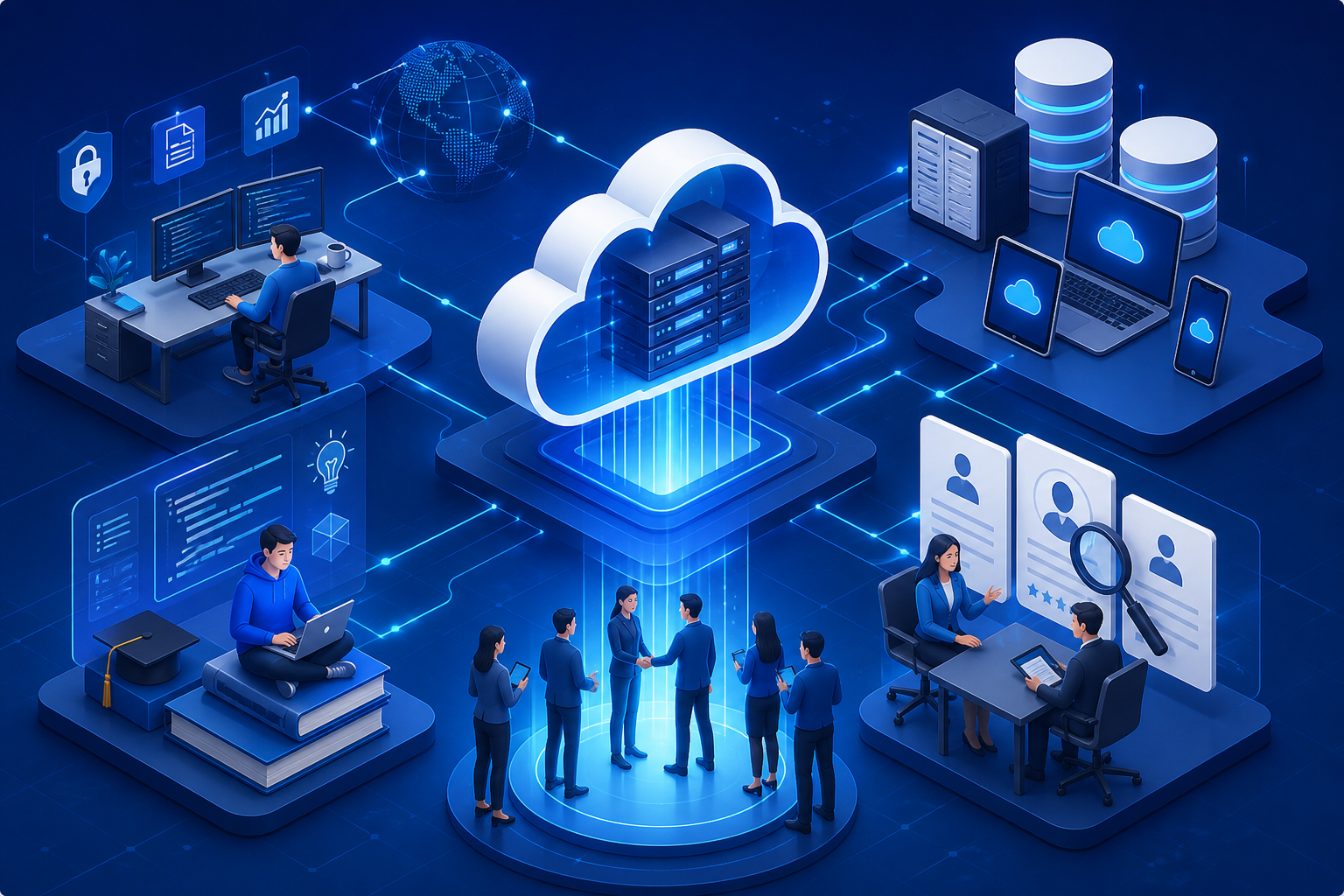 Cloud Computing là gì? Người mới học IT nên bắt đầu từ đâu?
