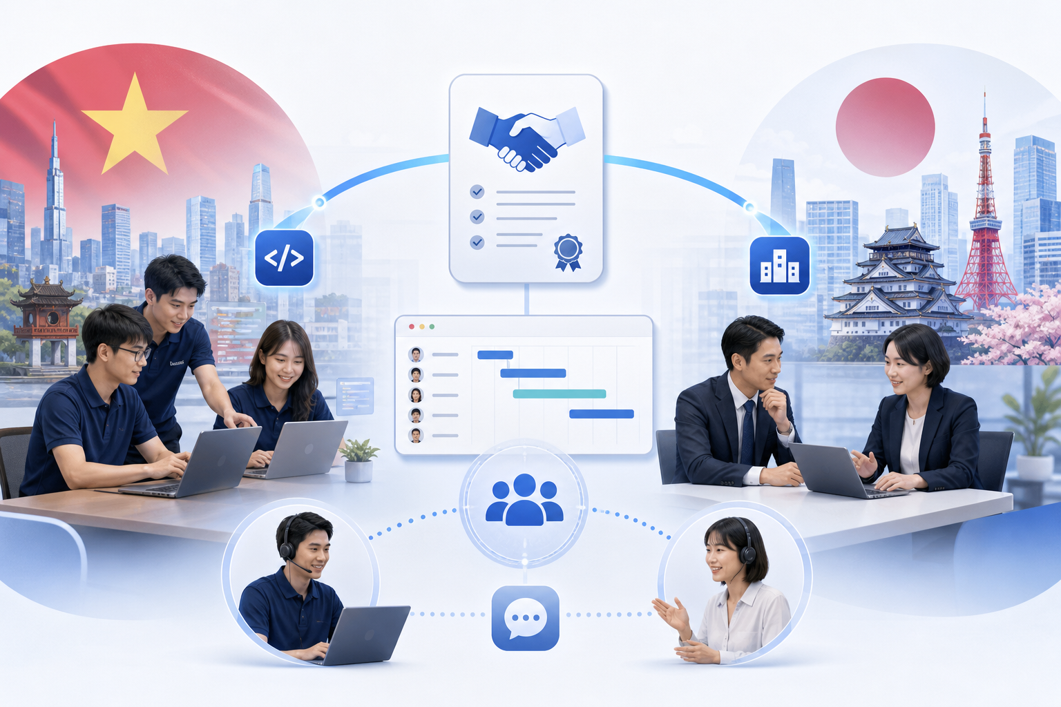 日本企業がベトナムIT企業に開発を依頼する際の準備事項