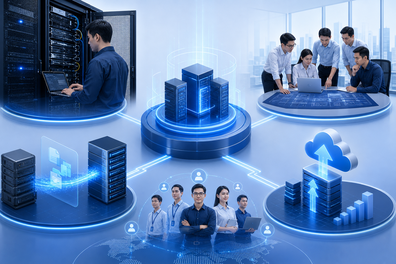 IT Onsite theo dự án: Giải pháp nhân sự cho triển khai, migration và nâng cấp hệ thống