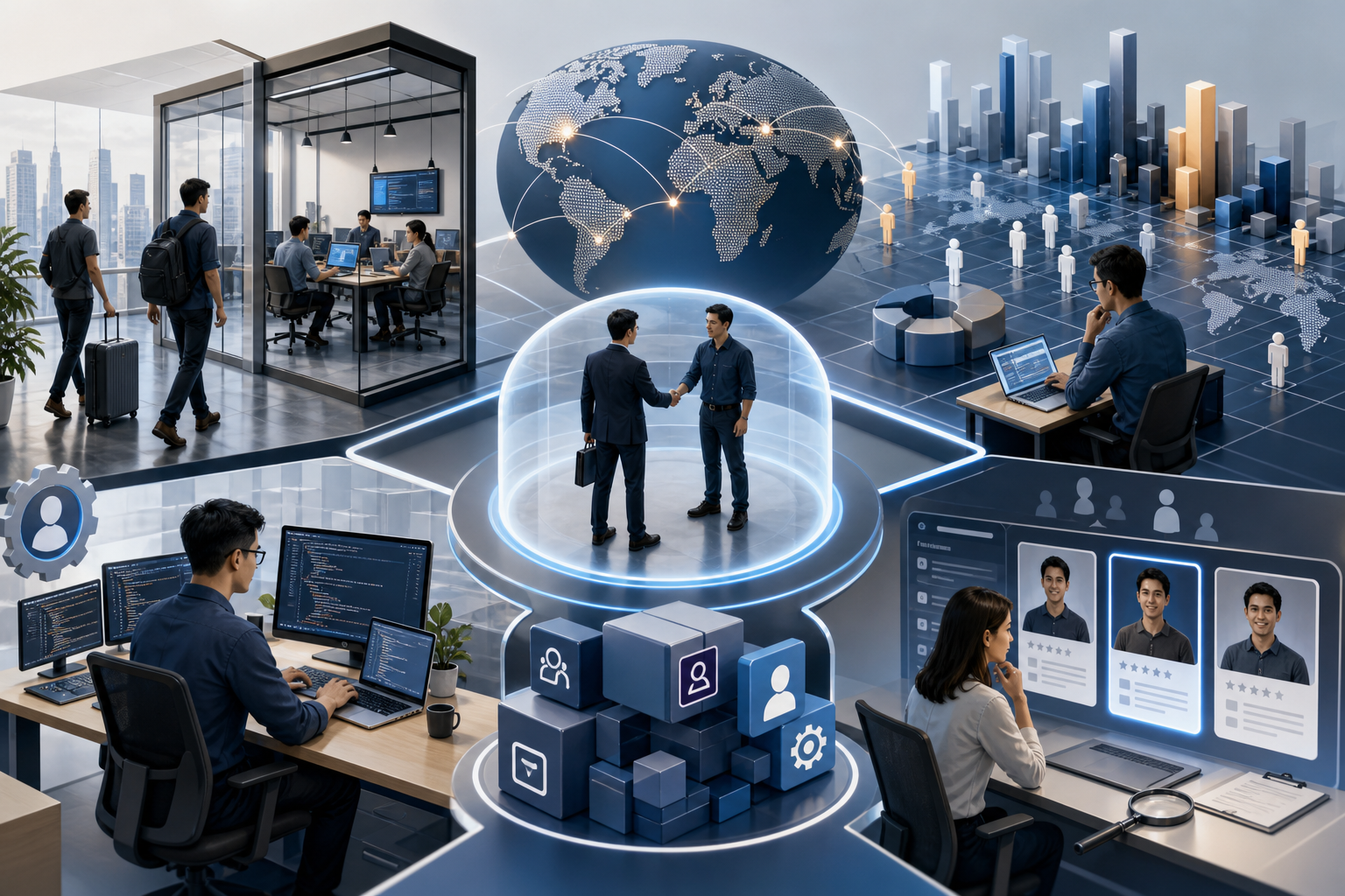 IT Onsite ngắn hạn: Thị trường nhân sự IT theo ngày, tuần và dự án