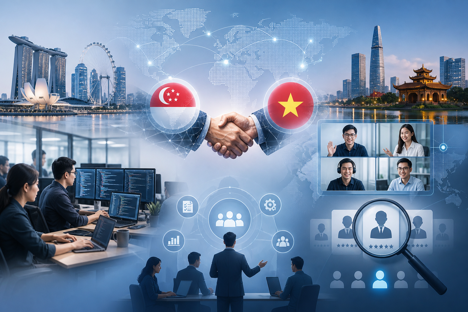 Singapore–Vietnam Software Development: How to Manage Offshore Teams Effectively