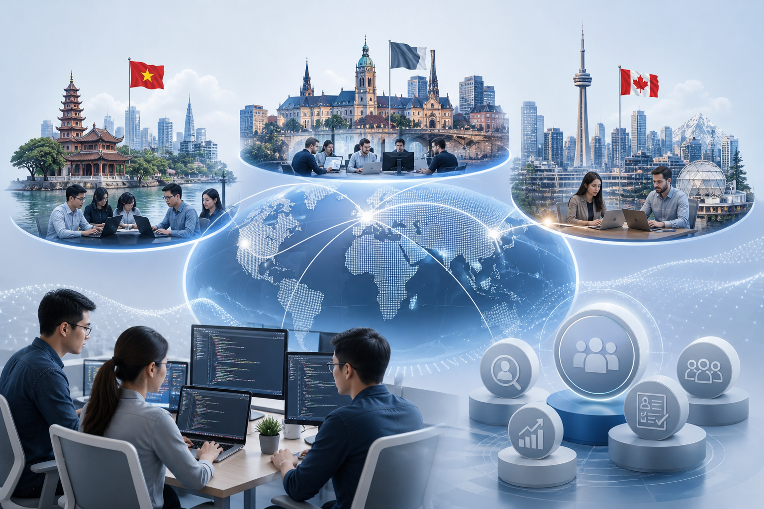 Vietnam vs Eastern Europe for Canadian Software Development Outsourcing