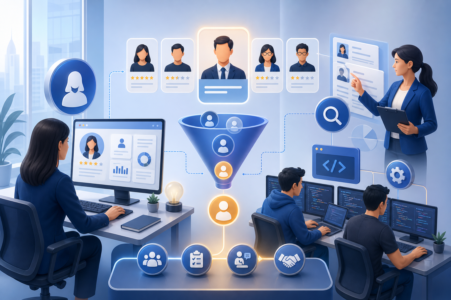 HR Manager quản lý nhiều Recruiter cùng lúc như thế nào?